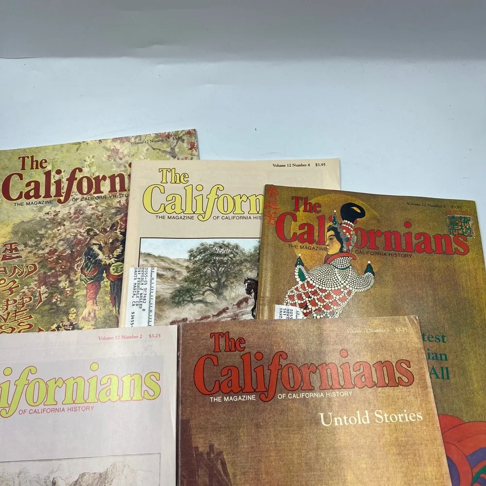 Vintage The Californians Magazines Lot Of 11‎ - Volumes 10, 11, & 12